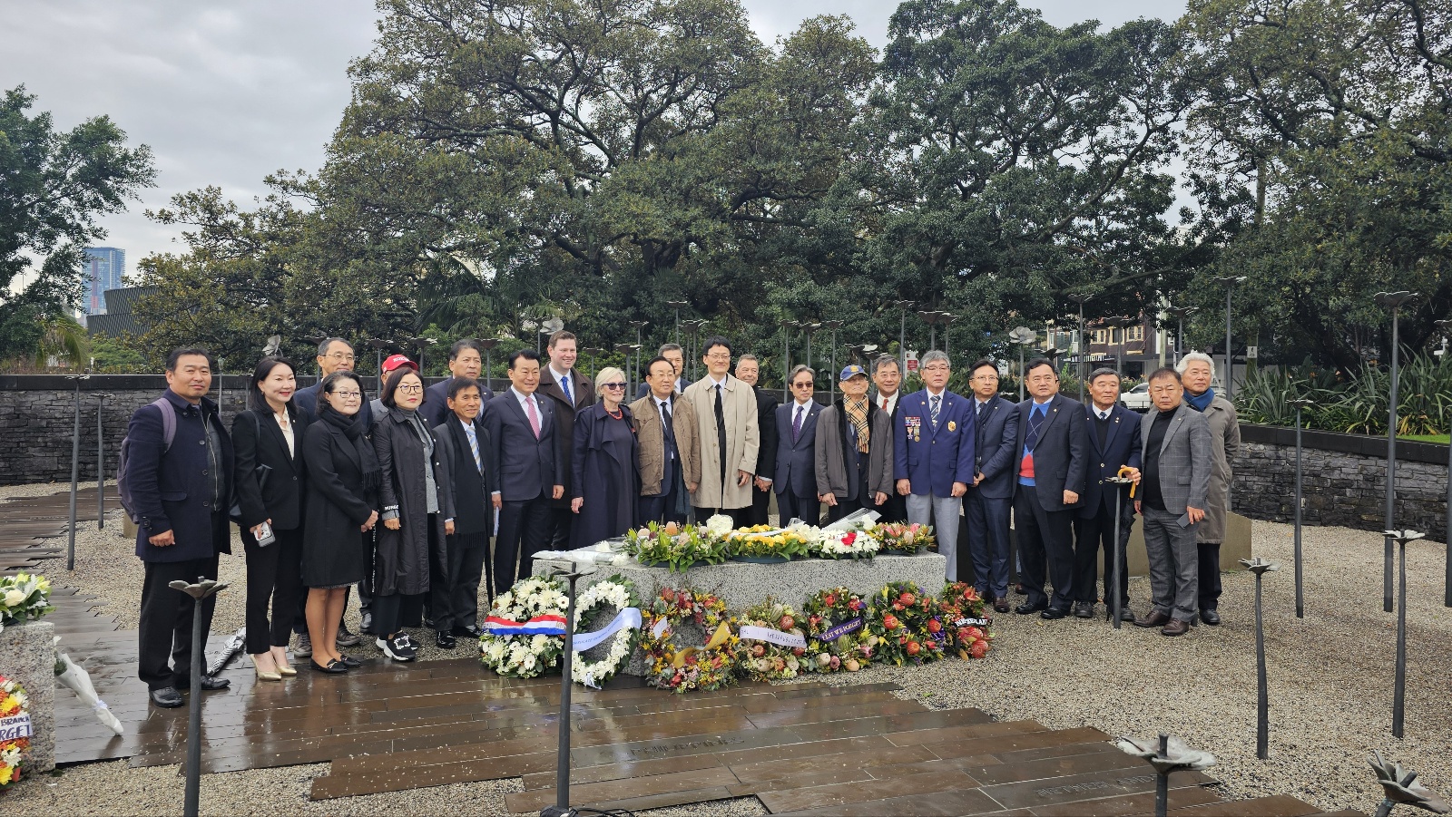 Consul-General Yong Jun CHOI Attends Commemoration of 71th Anniversary of Korean War Armistice